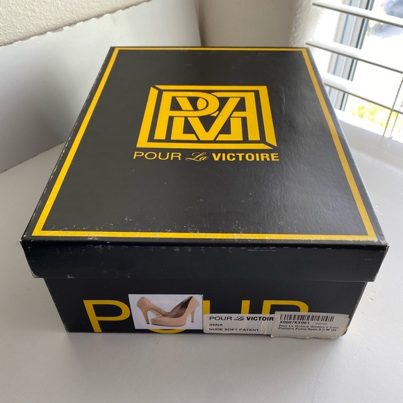 NEW Pour La Victorie Irina Platform Pump Size 8.5 - Picture 10 of 11